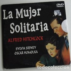 Cine: LA MUJER SOLITARIA ( SABOTAGE ) DVD PELÍCULA SUSPENSE ALFRED HITCHCOCK SYLVIA SIDNEY HOMOLKA LONDRES. Lote 365704071