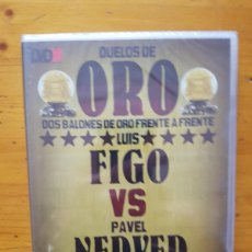 Cine: DVD - FIGO VS PAVEL NEDVED - DUELOS DE ORO DOS BALONES DE ORO FRENTE A FRENTE *PRECINTADO*. Lote 365704841