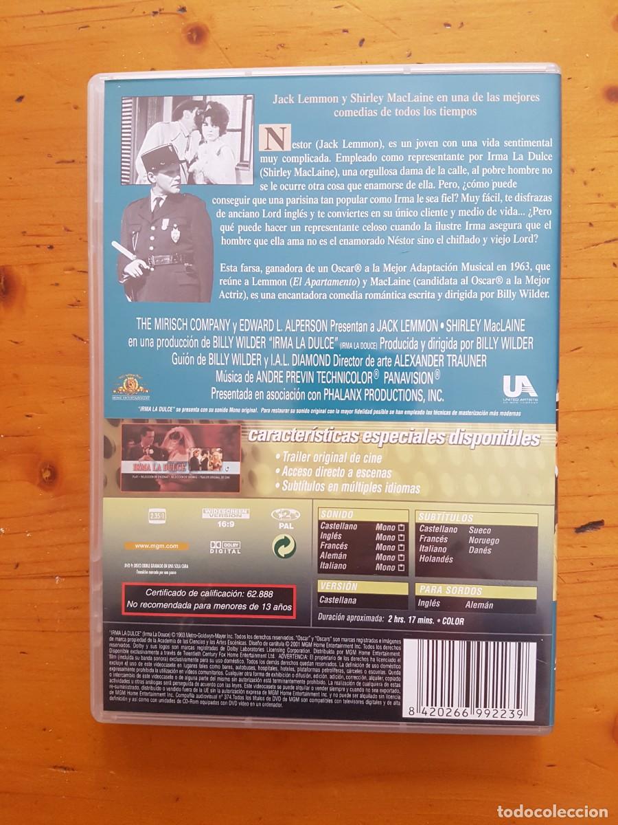 Cine: DVD - Irma la dulce (1963) - Foto 2