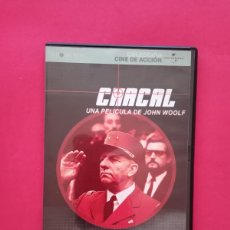 Cine: DVD: CHACAL. DE FRED ZINNEMANN. CON EDWARD FOX.. Lote 365784456