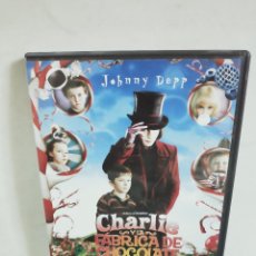 Cine: CHARLIE Y LA FABRICA DE CHOCOLATE. DVD.. Lote 365808231