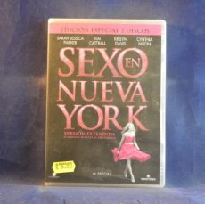 Cine: SEXO EN NUEVA YORK - EDICIÓN ESPECIAL - 2 DVD. Lote 365815201