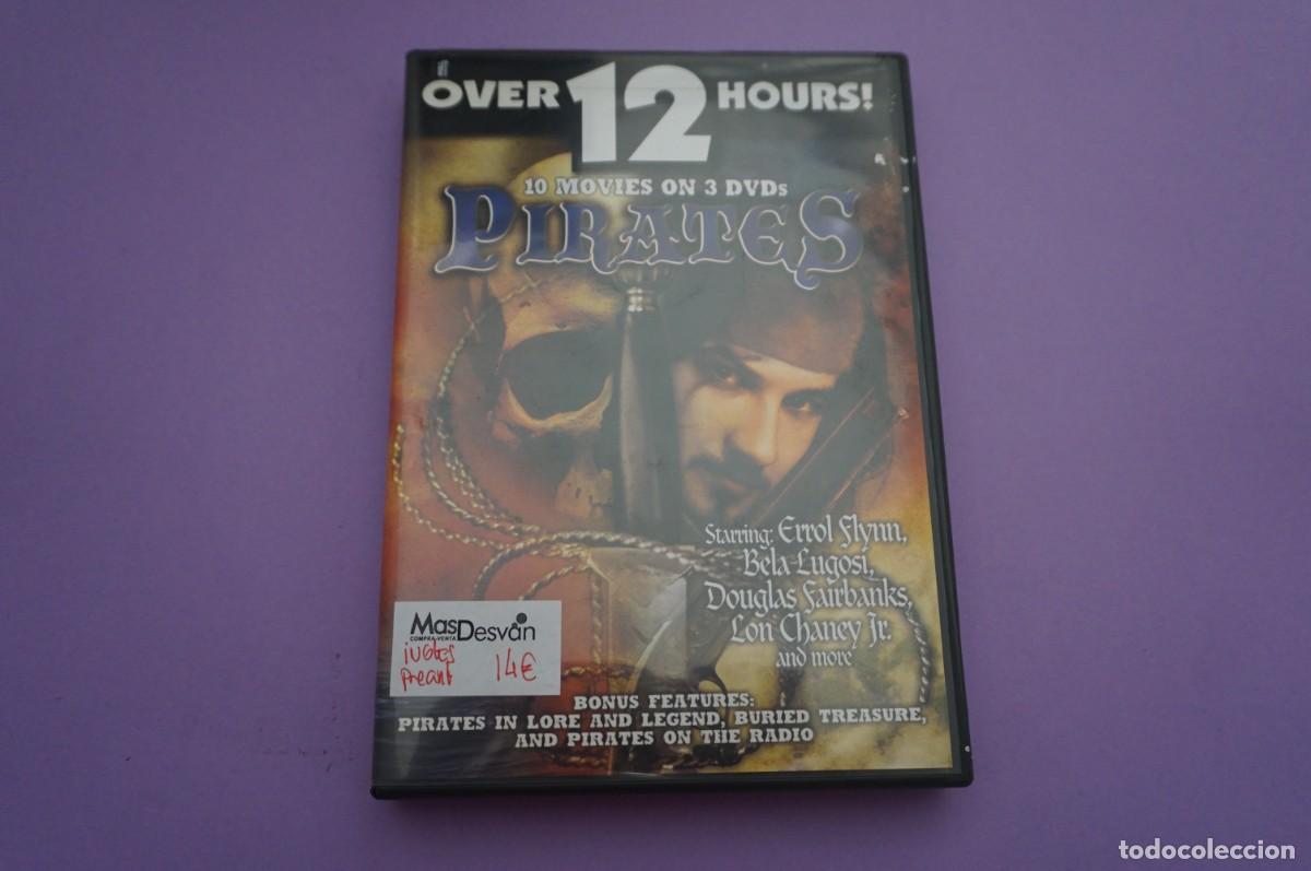 Kino: A0B3/ 3 X DVD (PRECINTADO) - PIRATES (10 MOVIES ON 3 DVDS) - ERROL FLYNN / EN INGLES