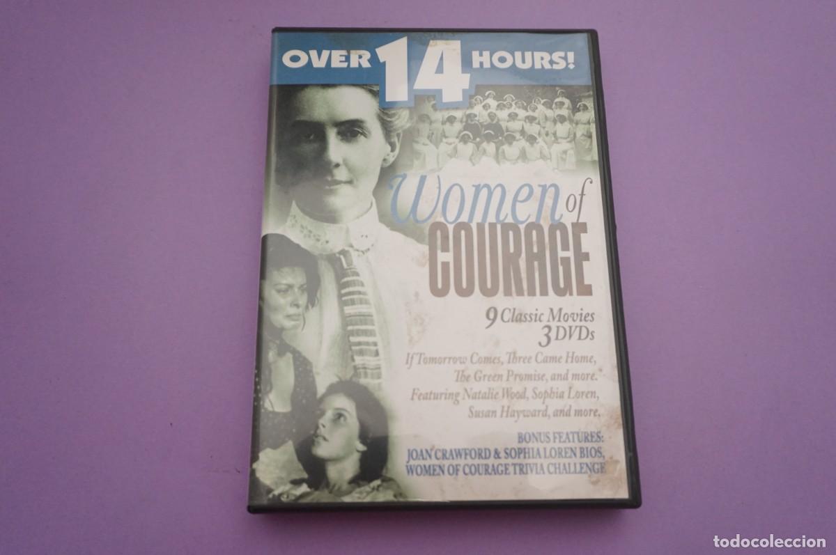 Cine: A0B3/ 3 X DVD - WOMEN OF COURAGE (9 CLASSIC MOVIES 3DVDS) / EN INGLES