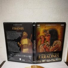 Cine: DVD ORIGINAL - TUMBAS Y TEMPLOS DE LOS FARAONES - DOCUMENTAL - EGIPTO. Lote 365927466