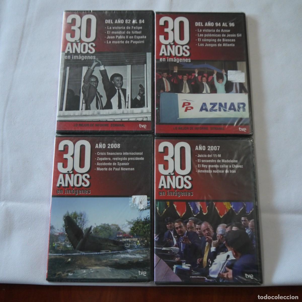 Cinema: PACK 4 DVD 30 A&Ntilde;OS EN IM&Aacute;GENES - 4 DVD PRECINTADOS
