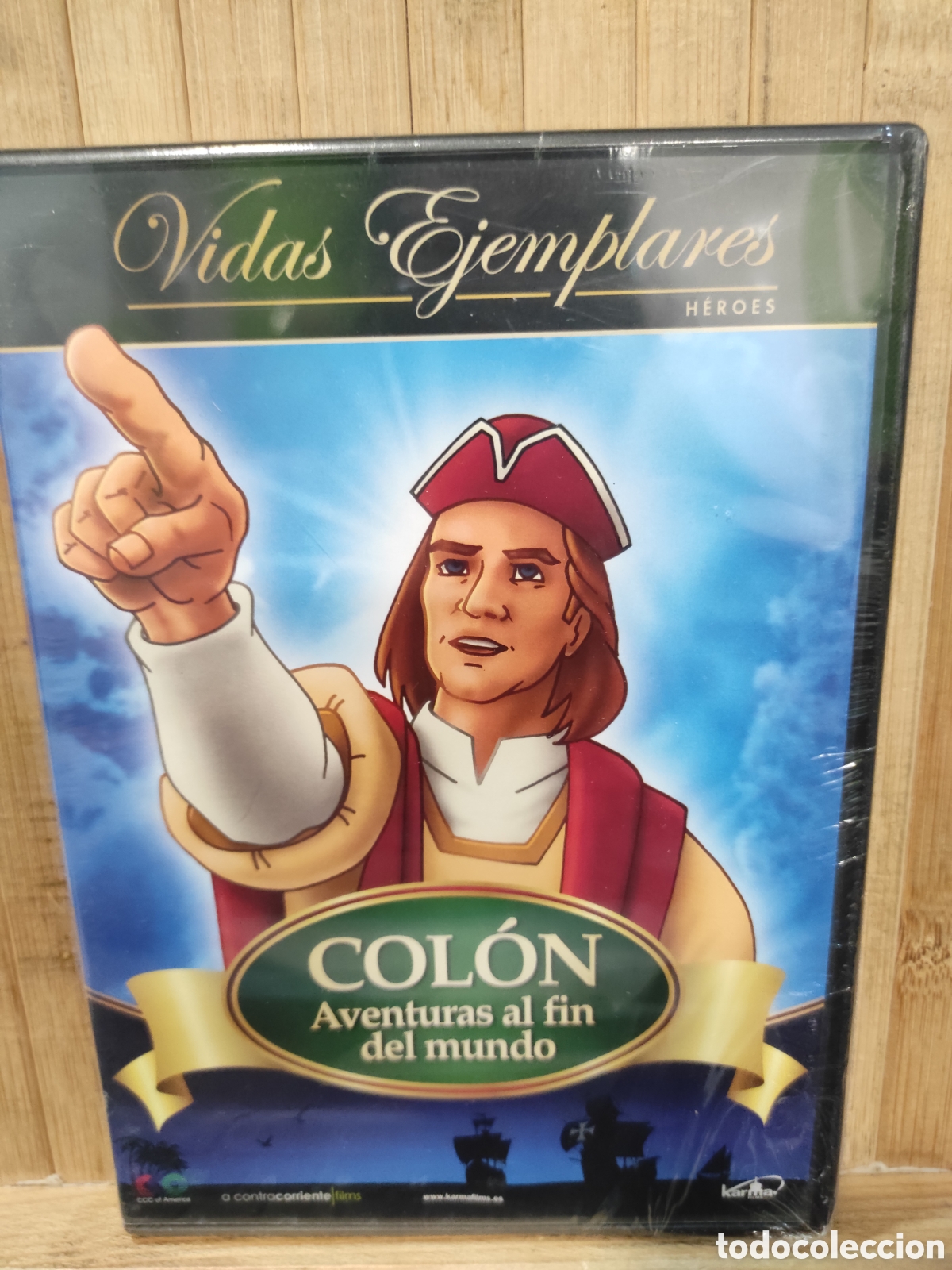 Cinema: COL&Oacute;N AVENTURAS AL FIN DEL MUNDO (DIBUJOS) DVD PRECINTADO