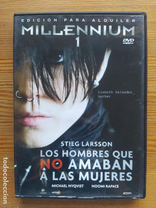 Cin&eacute;ma: DVD LOS HOMBRES QUE NO AMABAN A LAS MUJERES - EDICION DE ALQUILER - LEER DESCRIPCION (023)