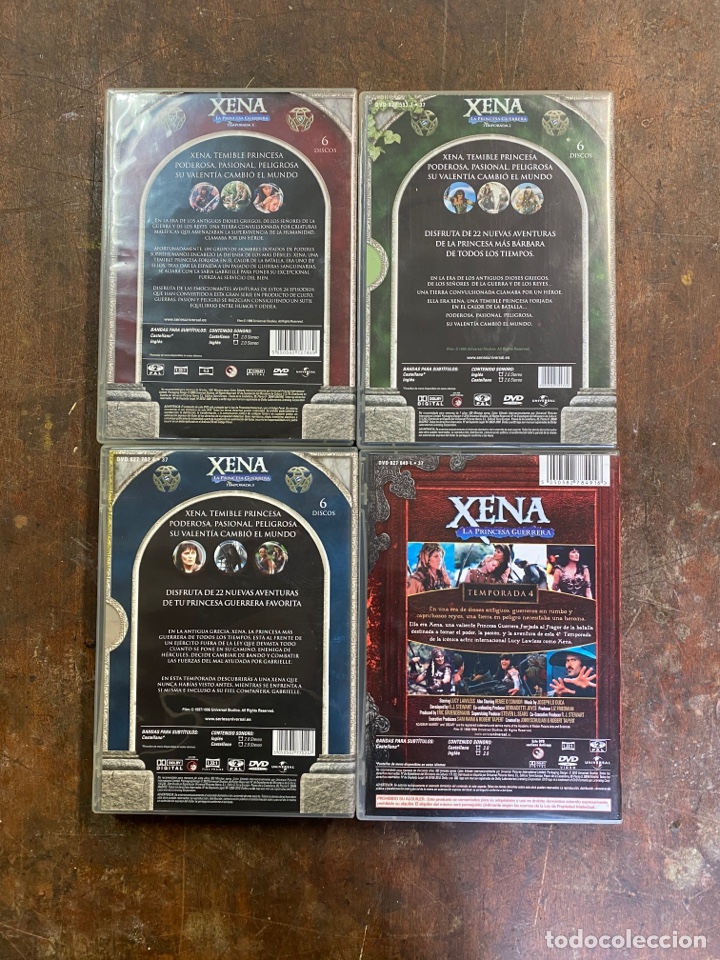 xena - la princesa guerrera - lote 1ª y 2ª temp - Comprar Séries de TV em  DVD no todocoleccion