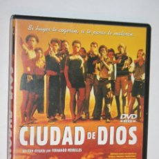 Cine: CIUDAD DE DIOS (DOUGLAS SILVA, ALICE BRAGA) * DVD CINE DE CULTO CRIMEN / DRAMA SOCIAL * SAV (2002). Lote 366707301