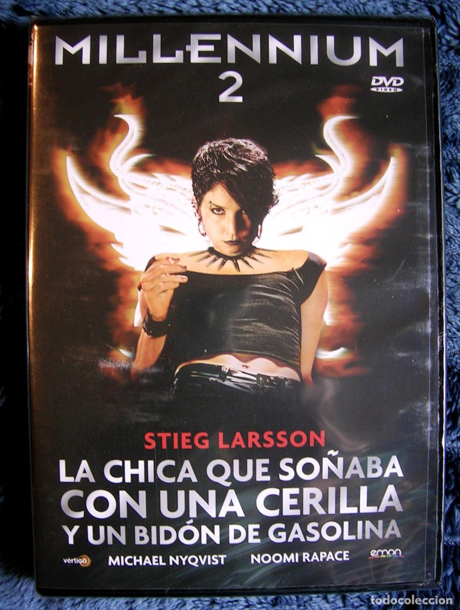 Cine: MILLENIUM 2 LA CHICA QUE SO&Ntilde;ABA CON UNA CERILLA Y UN BIDON DE GASOLINA - DVD PRECINTADO, NUEVO.
