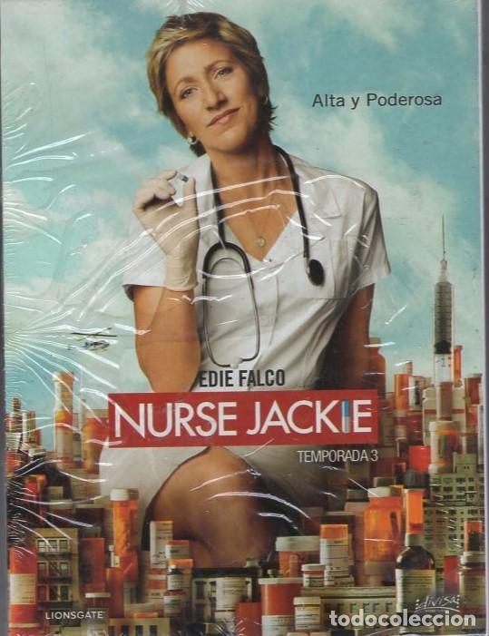 Cine: NURSE JACKIE DVD TEMP-3 (3-DVD) enfermera eficaz en el trabajo, una calamidad en su vida personal