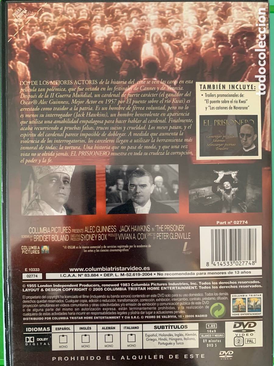 Cine: El prisionero - Foto 2