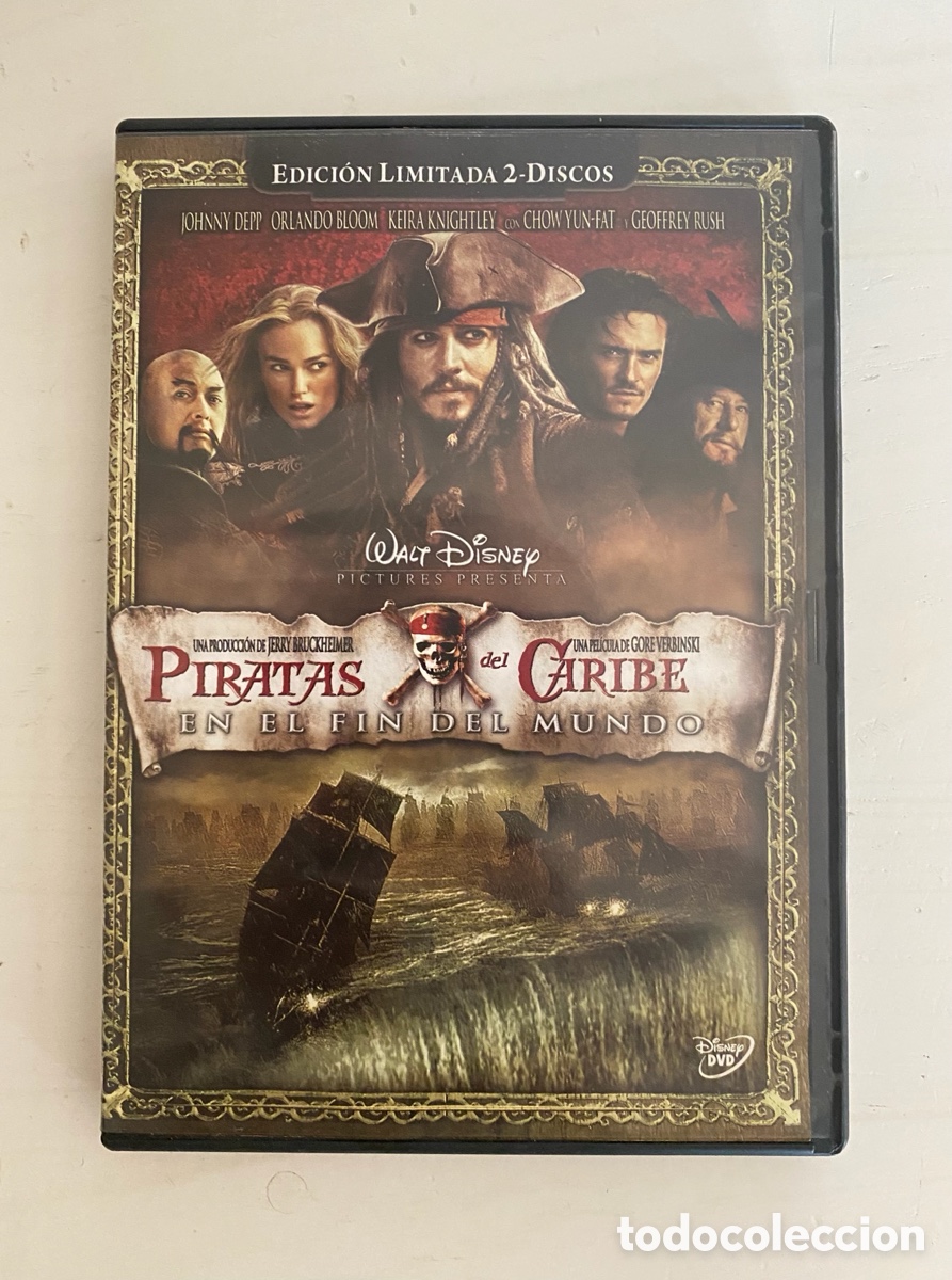 Cine: Piratas del Caribe . En el fin del mundo. Edici&oacute;n limitada .