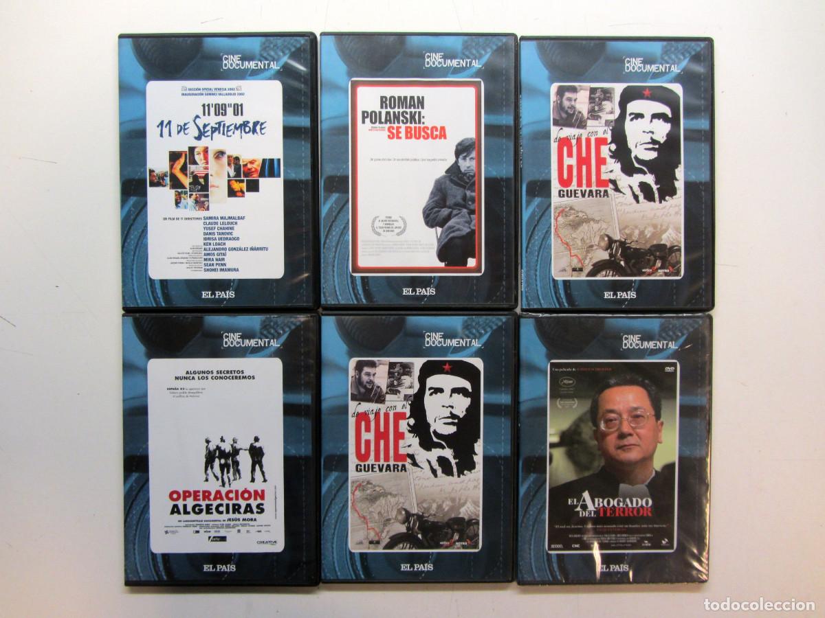 Cinema: Cine documental. 6 dvds colecci&oacute;n El Pa&iacute;s. Ver t&iacute;tulos en las fotograf&iacute;as