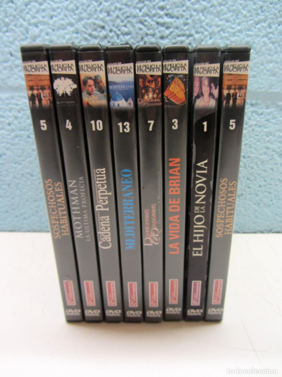 Cinema: Colecci&oacute;n 8 DVDs Mi pel&iacute;cula favorita. La vida de Brian, Dungeons & Dragons, Cadena perpetua...