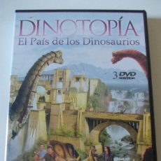 Cine: DVD DINOTOPÍA EL PAÍS DE LOS DINOSAURIOS DIVISA HALLMARK 2003. Lote 367373359