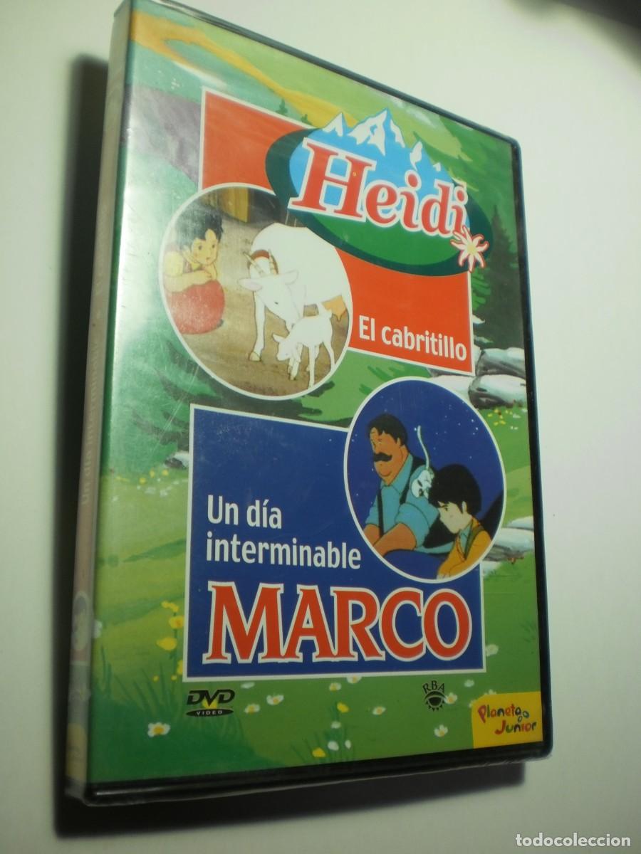 Cine: dvd 37 heidi el cabritillo. marco un d&iacute;a interminable (precintado)
