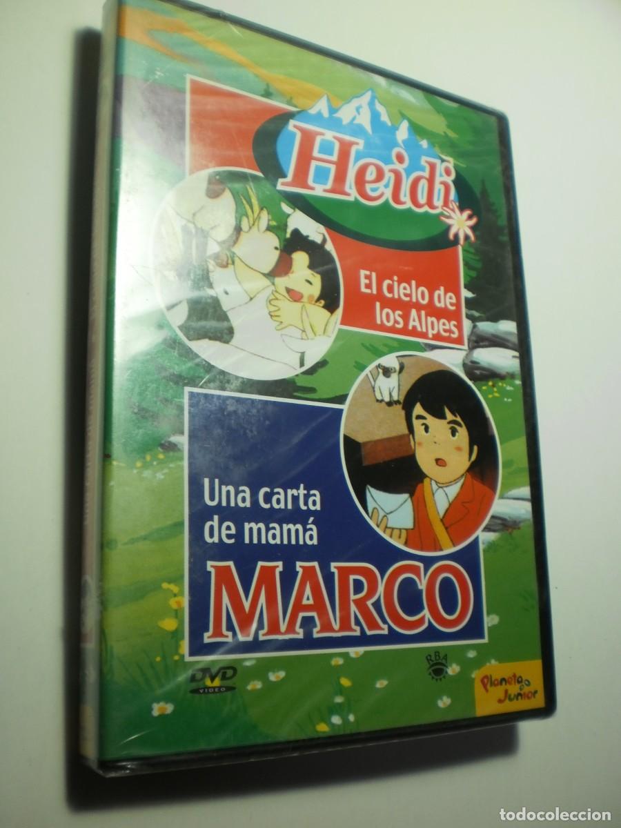 Cine: dvd 35 heidi el cielo de los alpes. marco una carta de mam&aacute; (precintado)