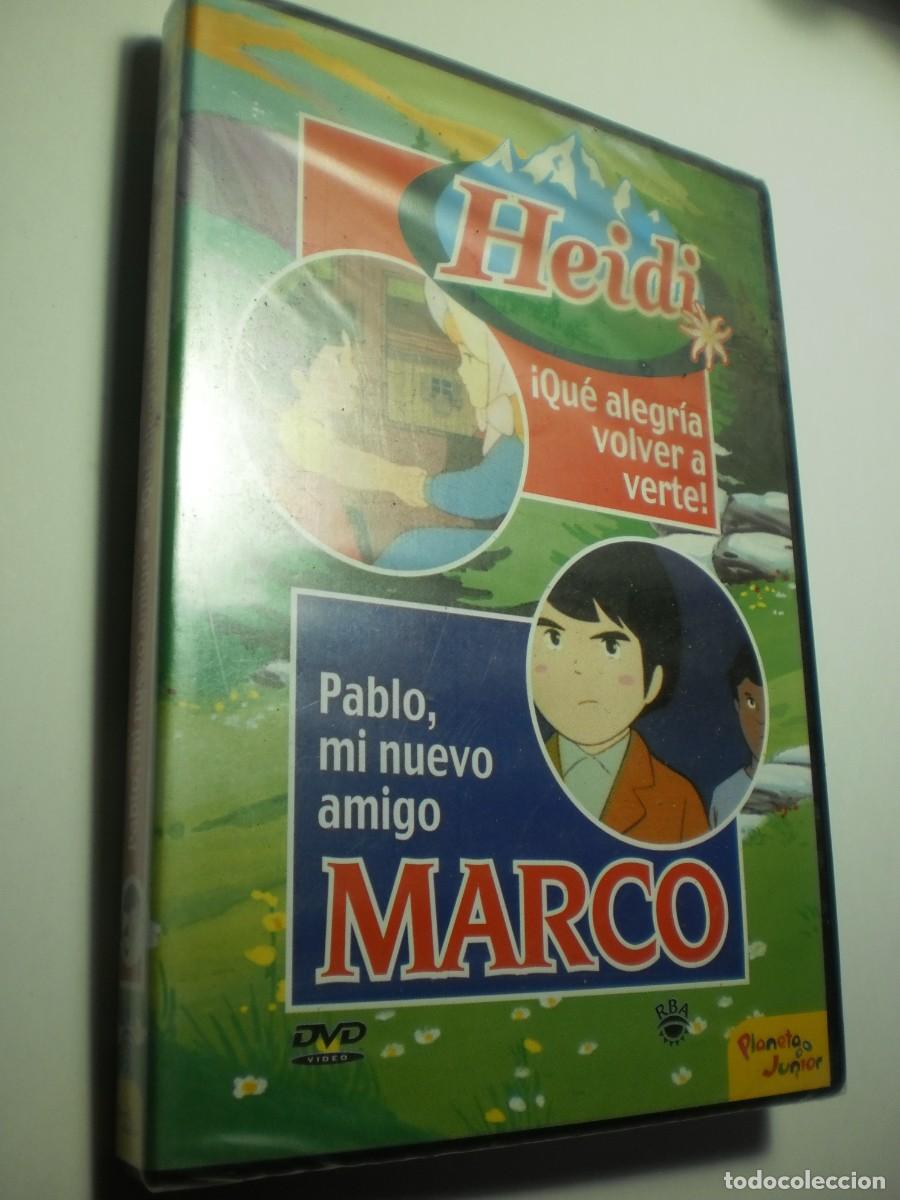 Cine: dvd 42 heidi qu&eacute; alegr&iacute;a volver a verte. marco pablo, mi nuevo amigo (precintado)