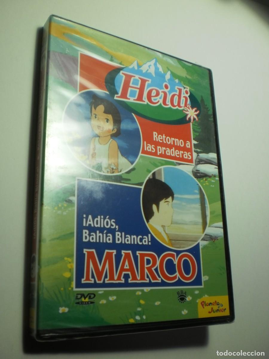 Cine: dvd 36 heidi retorno a las praderas. marco adi&oacute;s bah&iacute;a blanca (precintado)