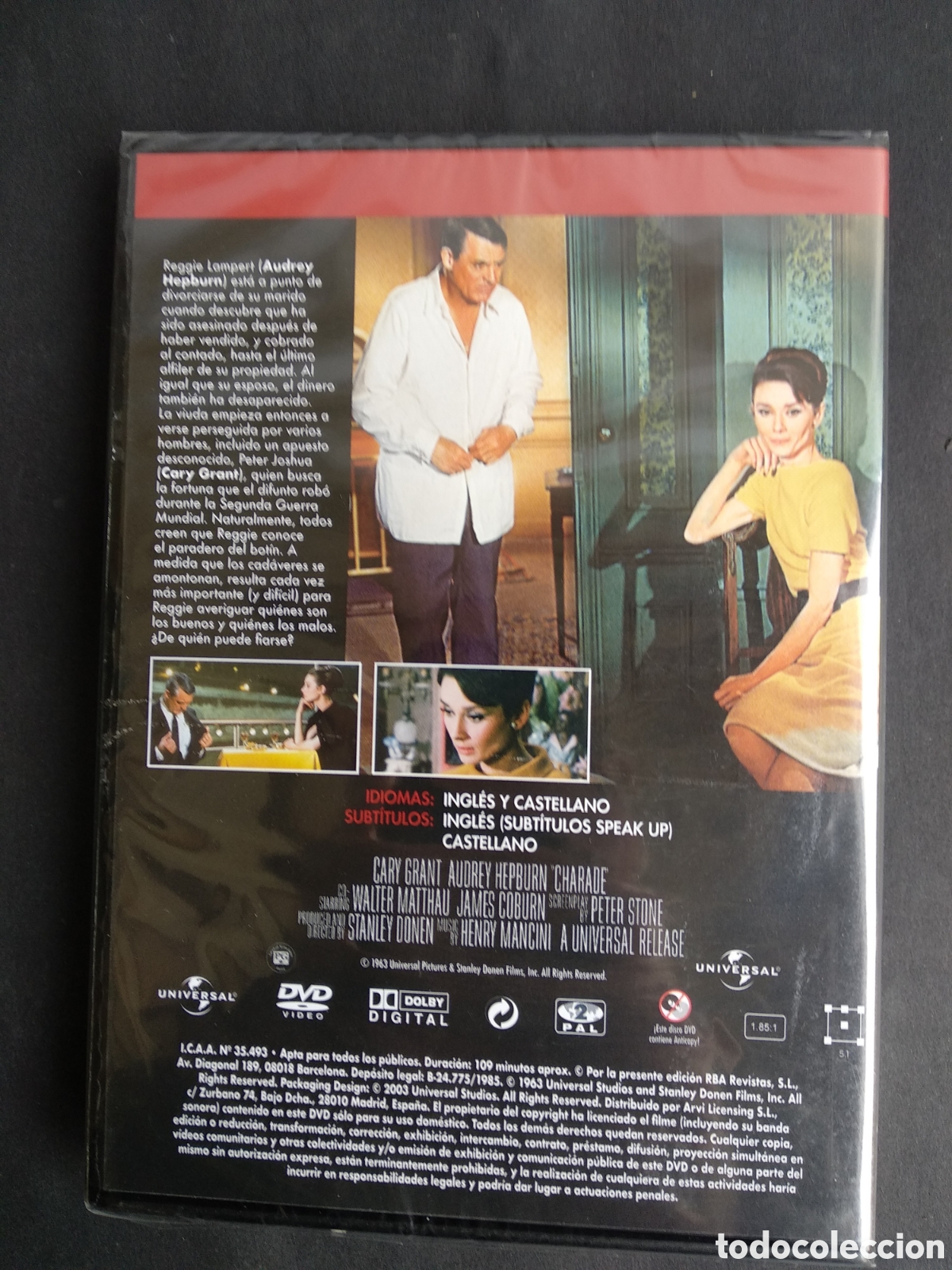 Cine: *CHARADA. DVD. LT.2 - Foto 2