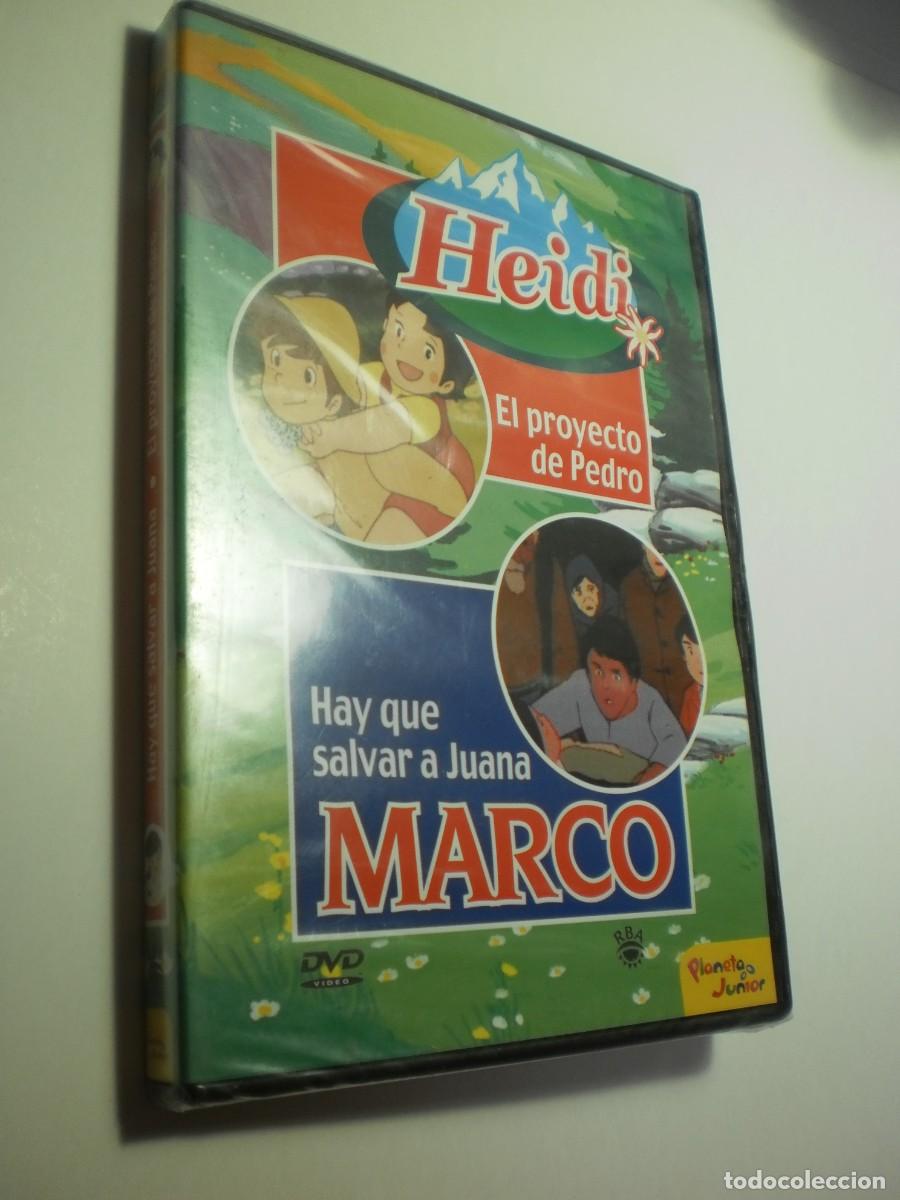 Cine: dvd 44 heidi el proyecto de pedro. marco hay que salvar a juana (precintado)