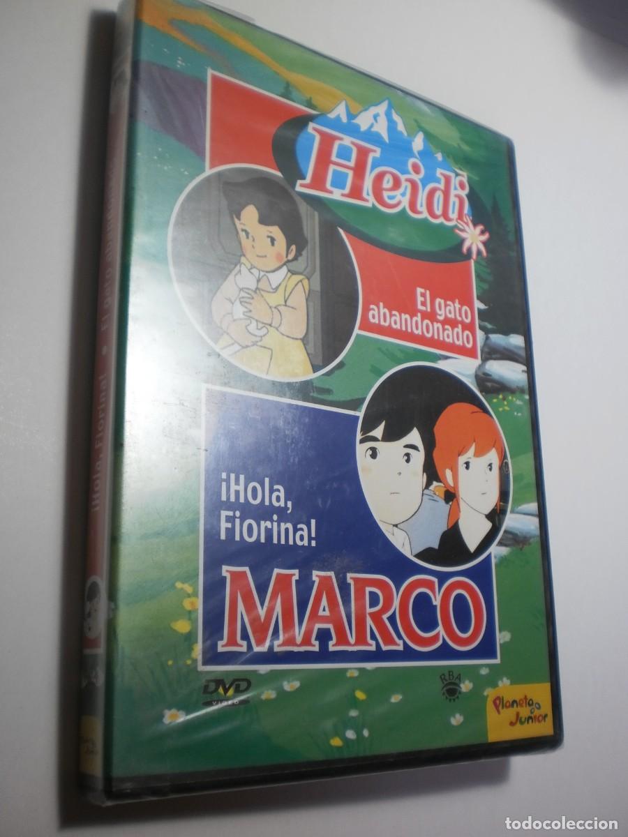 Cine: dvd 24 heidi el gato abandonado. marco hola fionina (precintado)