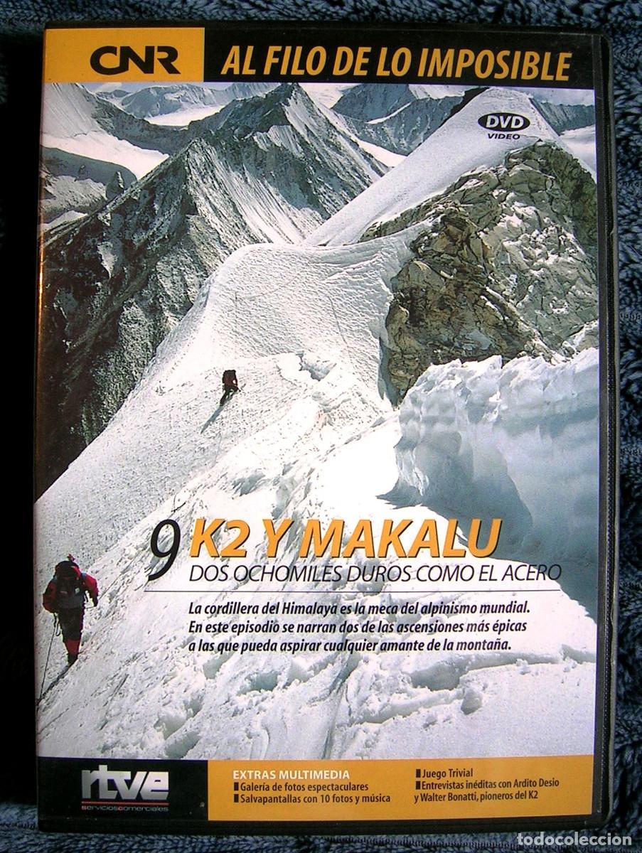 Cine: AL FILO DE LO IMPOSIBLE N&ordm; 9 - K2 Y MAKALU, DOS OCHOMILES COMO EL ACERO - EN DVD