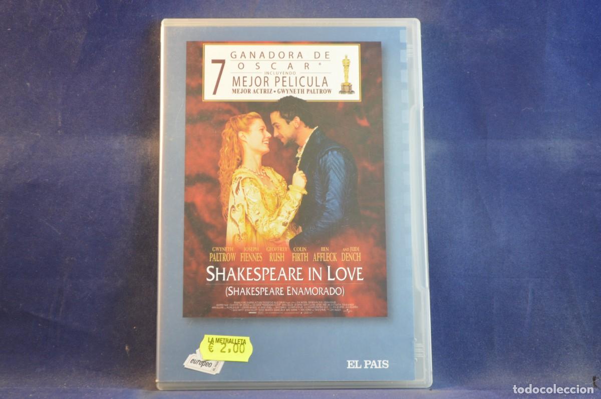 Cine: SHAKESPEARE IN LOVE - JOHNN MADDEN - DVD ( CAJA FINA )