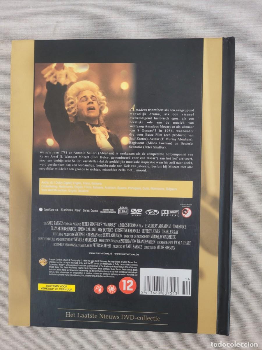 Cine: DVD de Amadeus, con libro en el interior. - Foto 4