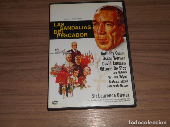 Cine: Las SANDALIAS del PESCADOR DVD Anthony Quinn Vittorio De Sica WARNER