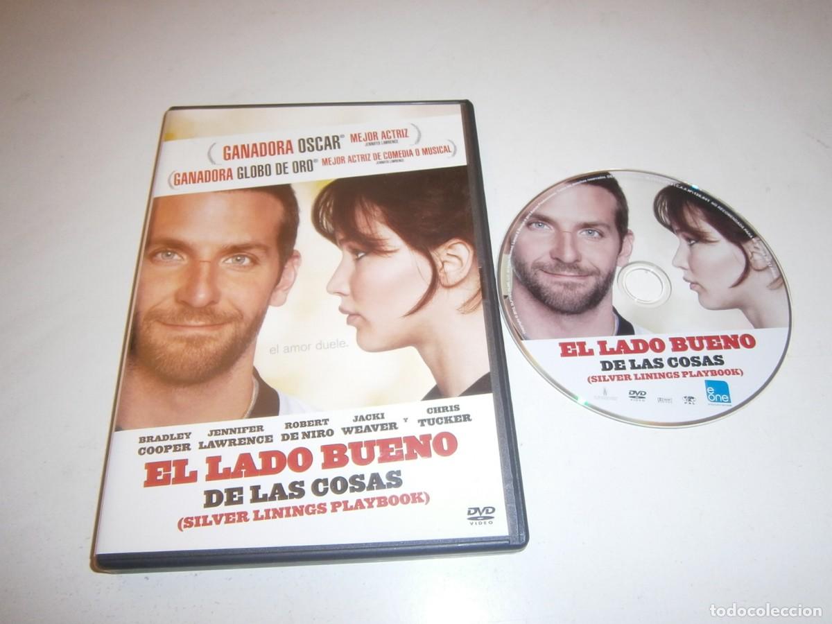 Cine: EL LADO BUENO DE LAS COSAS DVD BRADLEY COOPER JENNIFER LAWRENCE ROBERT DE NIRO