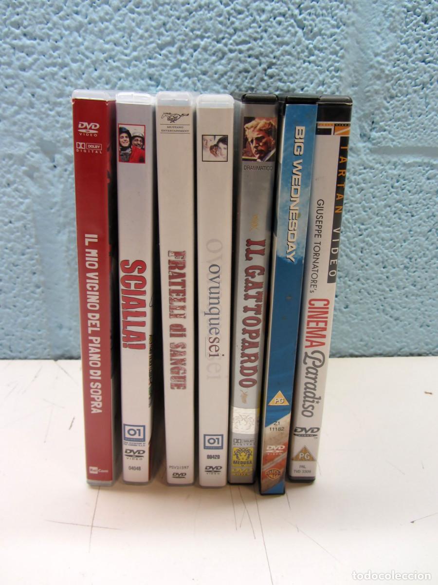 Cinema: Lote 7 pel&iacute;culas en DVD Idioma Italiano VER FOTOS