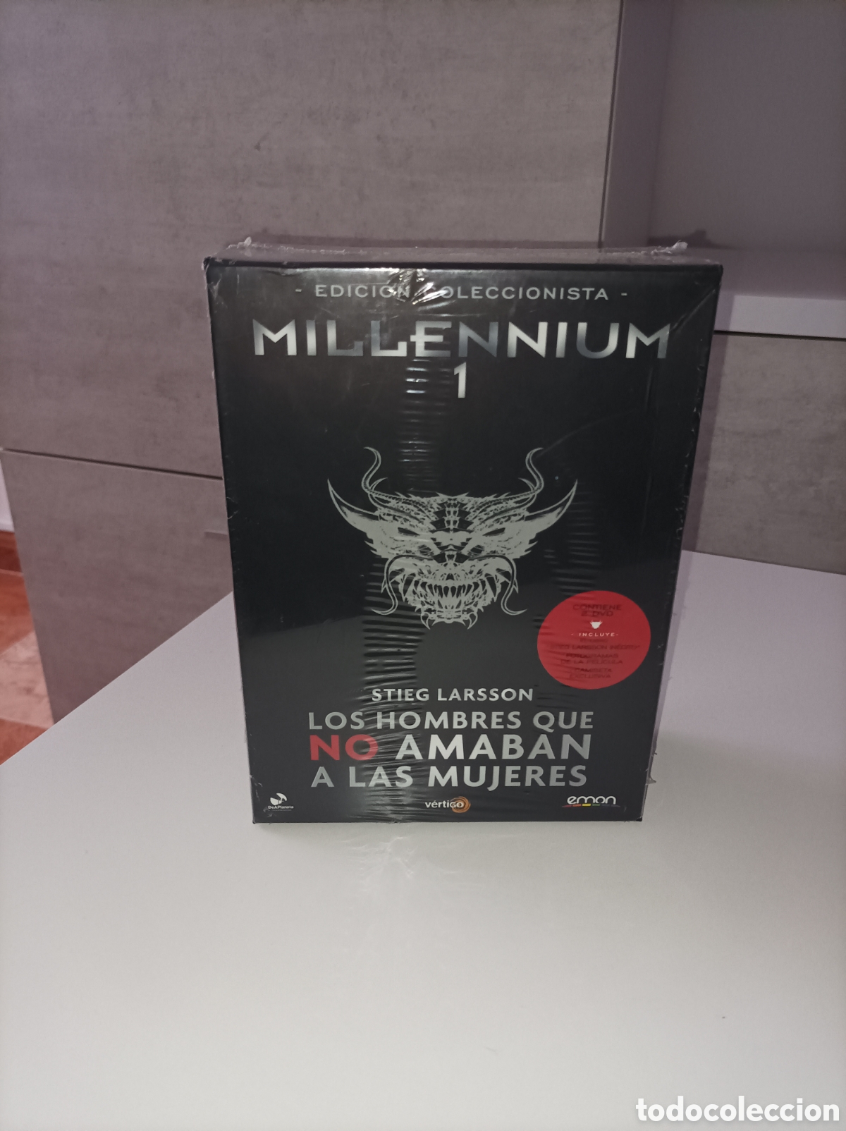 Cine: Millennium 1 Los hombres que no amaban a las mujeres-stieg larsson-Edicion coleccionista -precintada