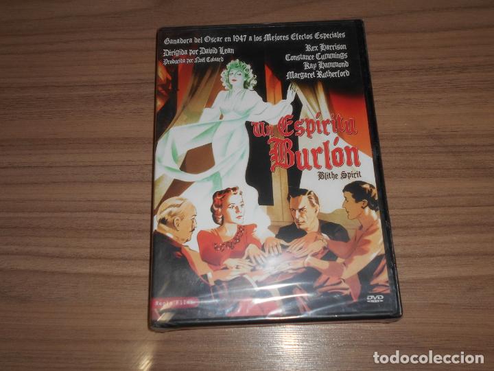 Cinema: Un ESPIRITU BURLON DVD de DAVID LEAN Rex Harrison COMO NUEVA