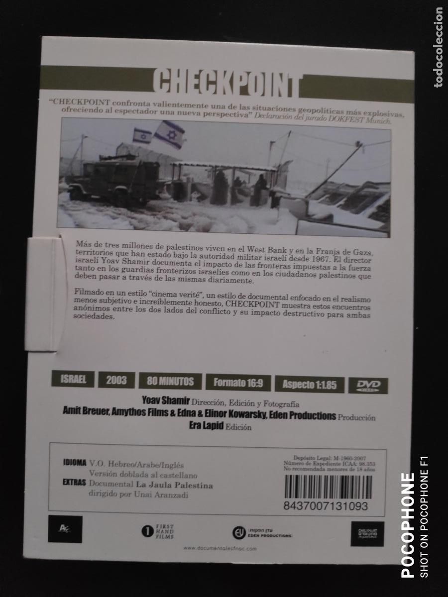 Cine: CHECKPOINT DVD DOCUMENTAL FNAC - Foto 2
