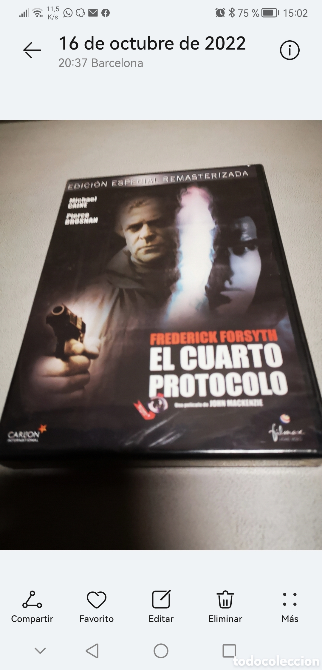 Cine: El cuarto protocolo NUEVA - Foto 2