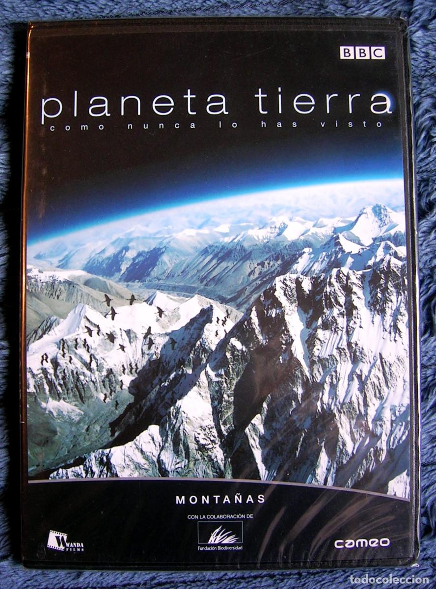 Cine: PLANETA TIERRA, COMO NUNCA LO HAS VISTO - MONTA&Ntilde;AS - EN DVD DE LA BBC, CON PRECINTO ORIGINAL.