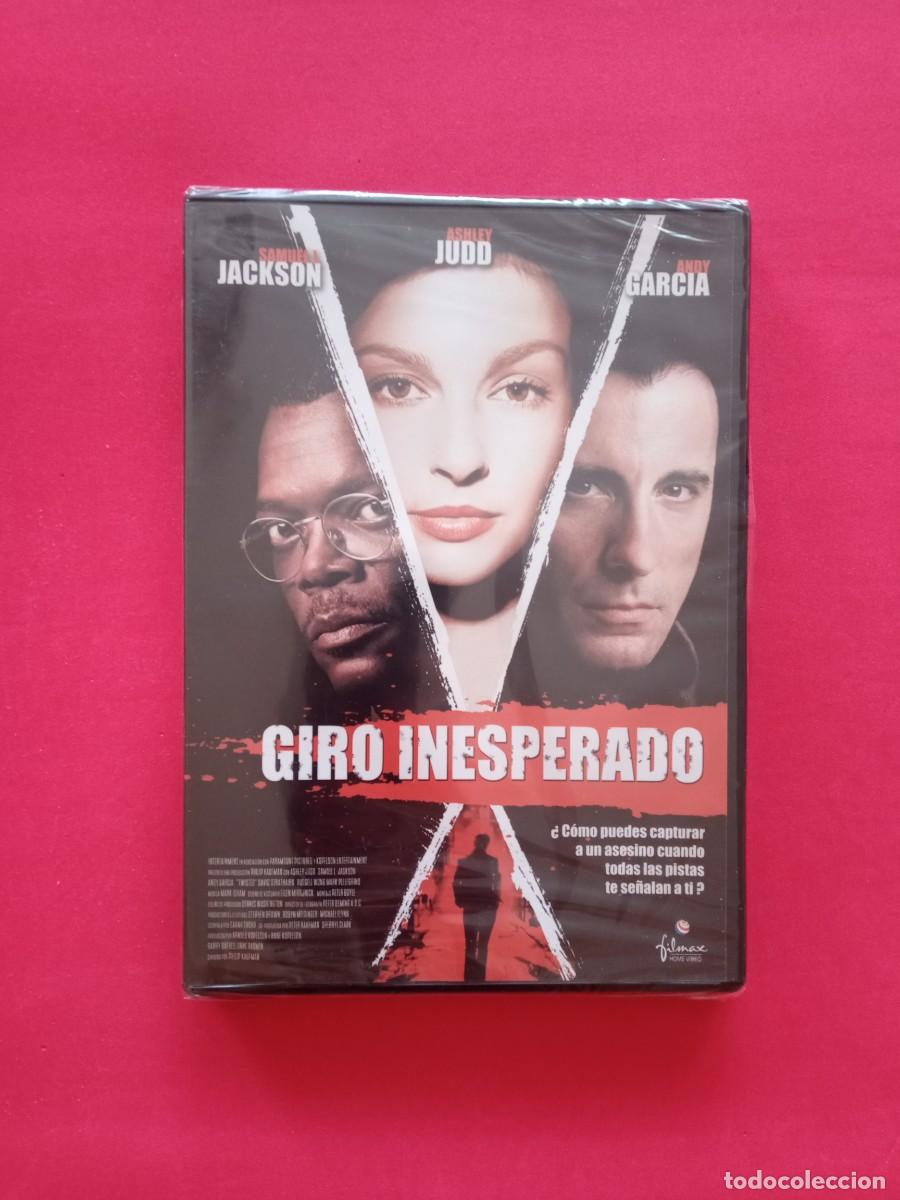 Cine: DVD: GIRO INESPERADO. DE PHILIP KAUFMAN. SON SAMUEL L. JACHSON, ASHLEY JUDD, ANDY GARC&Iacute;A. PRECINTADO