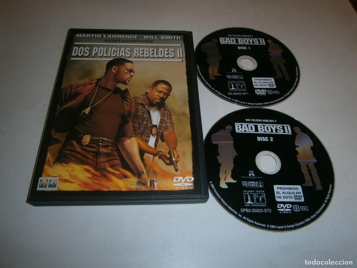 Cine: DOS POLICIAS REBELDES II DVD MARTIN LAWRENCE WILL SMITH