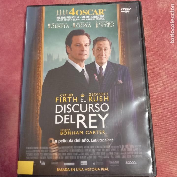 Cine: EL DISCURSO DEL REY - DVD - Foto 1