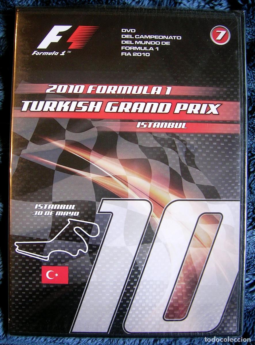 Cine: CAMPEONATO DEL MUNDO DE FORMULA 1 -2010 - GRAN PREMIO DE TURQUIA, ESTAMBUL. EN DVD CON SU PRECINTO