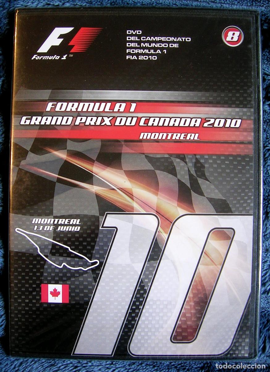 Cine: CAMPEONATO DEL MUNDO DE FORMULA 1 -2010 - GRAN PREMIO DE CANADA, MONTREAL. EN DVD CON SU PRECINTO