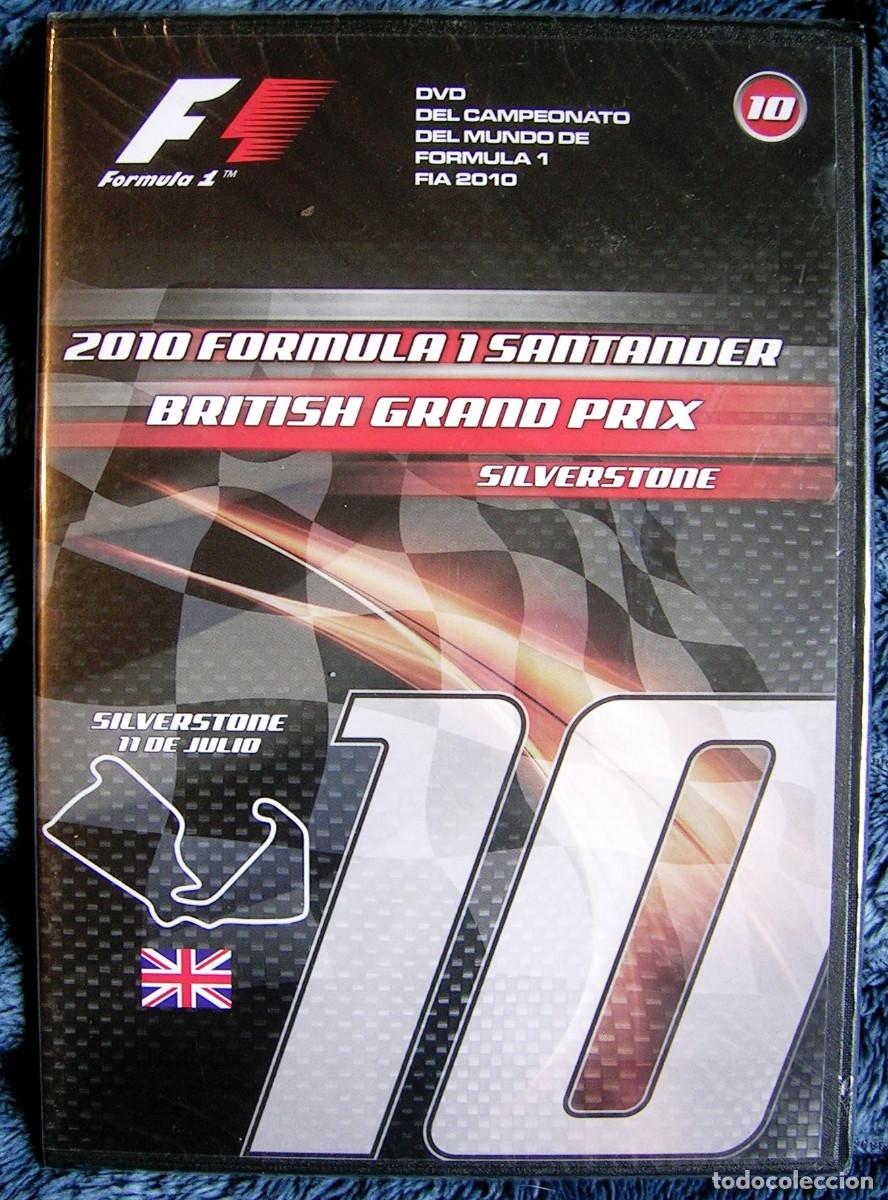 Cine: CAMPEONATO DEL MUNDO DE FORMULA 1 -2010- GRAN PREMIO INGLATERRA, SILVERSTONE. EN DVD CON SU PRECINTO