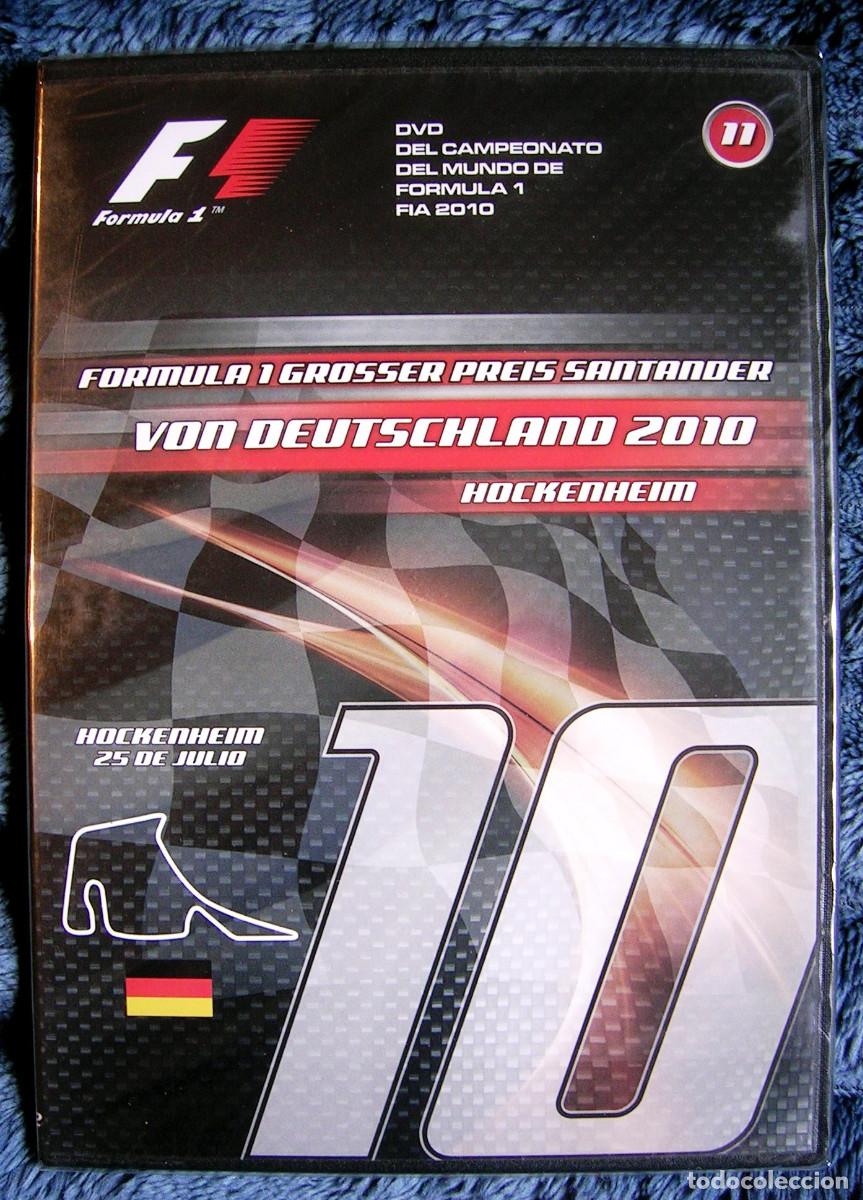 Cine: CAMPEONATO DEL MUNDO DE FORMULA 1 -2010 - GRAN PREMIO ALEMANIA, HOCKENHEIN. EN DVD CON SU PRECINTO