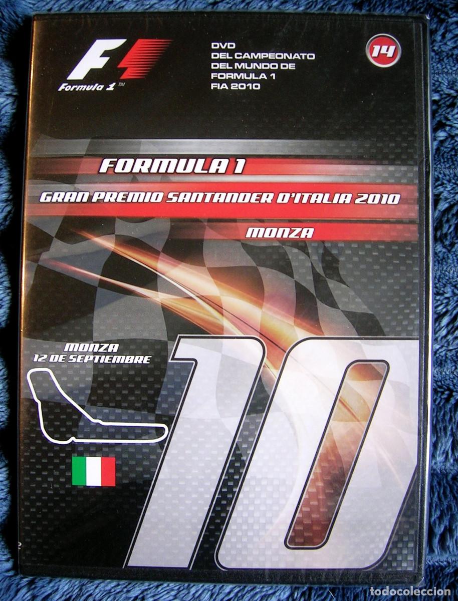 Cine: CAMPEONATO DEL MUNDO DE FORMULA 1 - 2010 - GRAN PREMIO DE ITALIA, MONZA. EN DVD CON SU PRECINTO