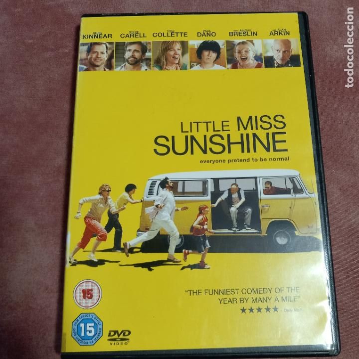 Cinema: DVD. LITTLE MISS SUNSHINE. GREG KINNEAR.DVD AUDIO INGL&Eacute;S