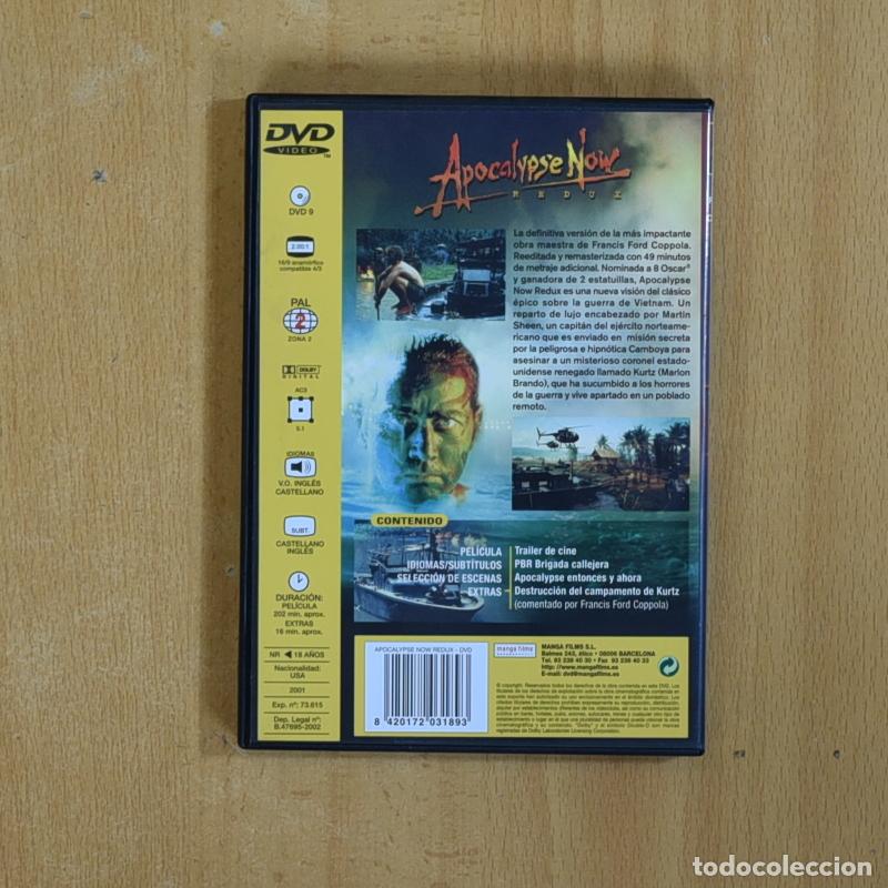 Cine: APOCALYPSE NOW - DVD - Foto 2