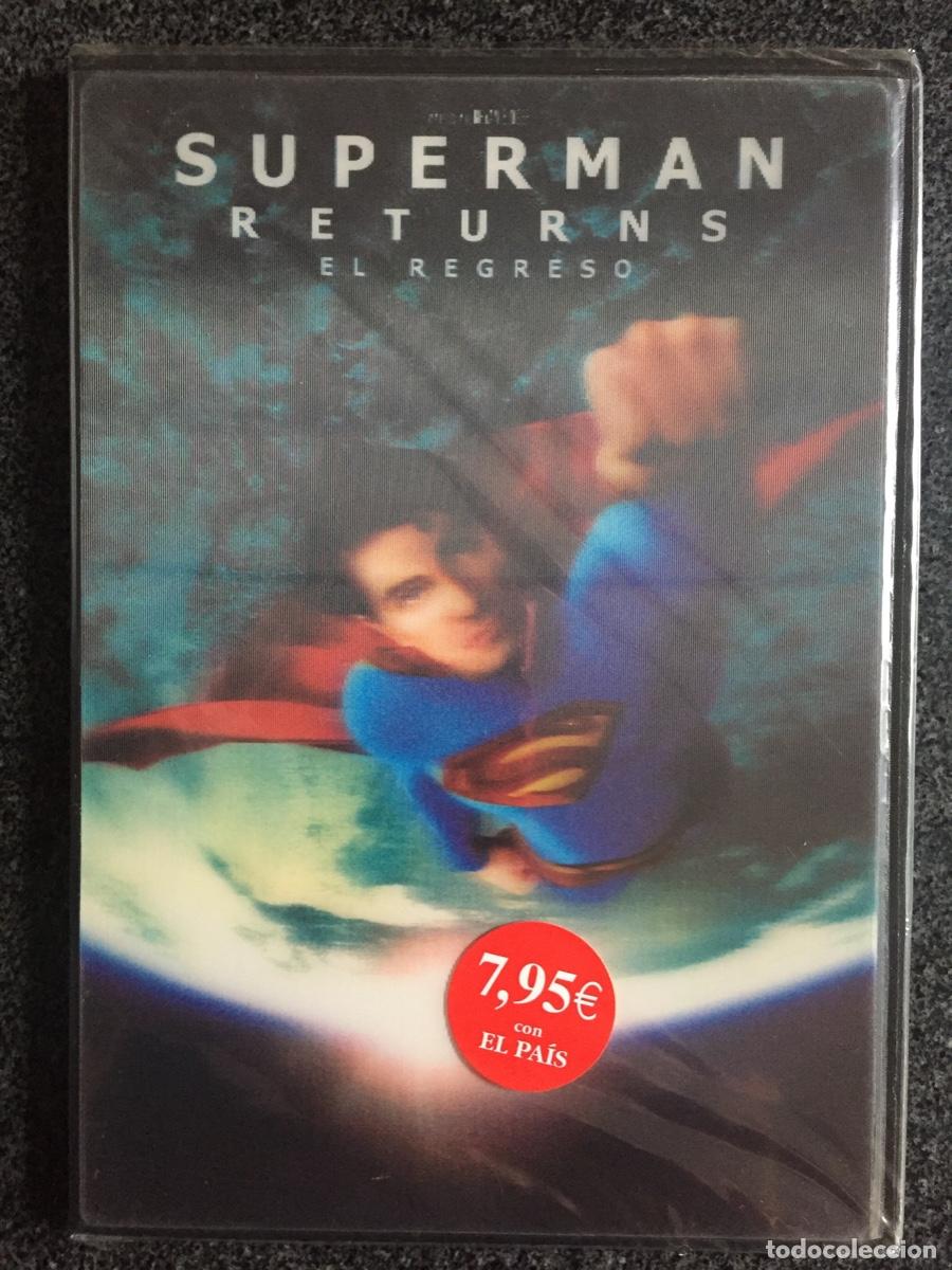 Cine: SUPERMAN RETURNS: EL REGRESO (2006) - DVD - S&Uacute;PER H&Eacute;ROES DE CINE N&ordm; 11 - EL PA&Iacute;S - 2008 &iexcl;PRECINTADO!